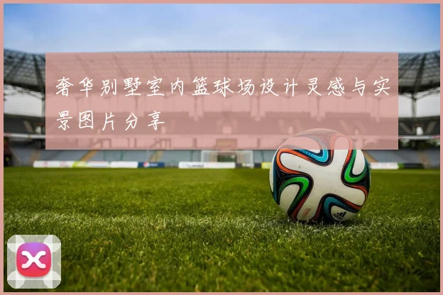 奢华别墅室内篮球场设计灵感与实景图片分享